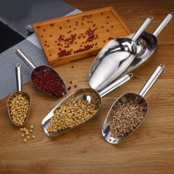 Stainless Steel Scoop L